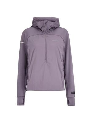 Craft subz light hood sweater w hoodie met geïsoleerde voorkant – cadet