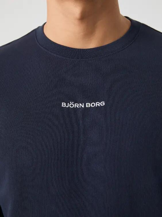 bjorn_borg BORG CLASSIC SWEATSHIRT heren sweater – NIGHT SKY 5/5
