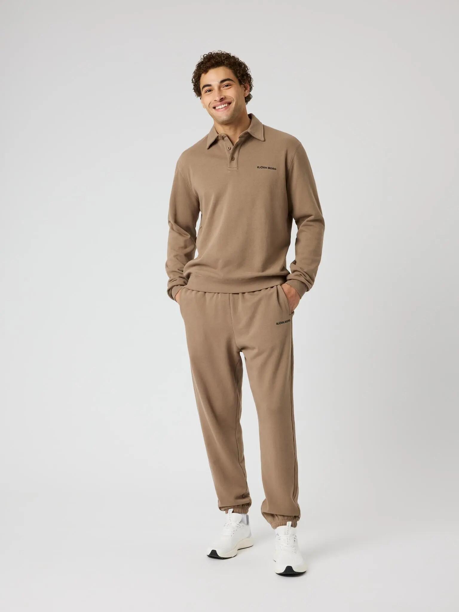 bjorn_borg Polo Sweatshirt classico da uomo – CARIBOU 3/5