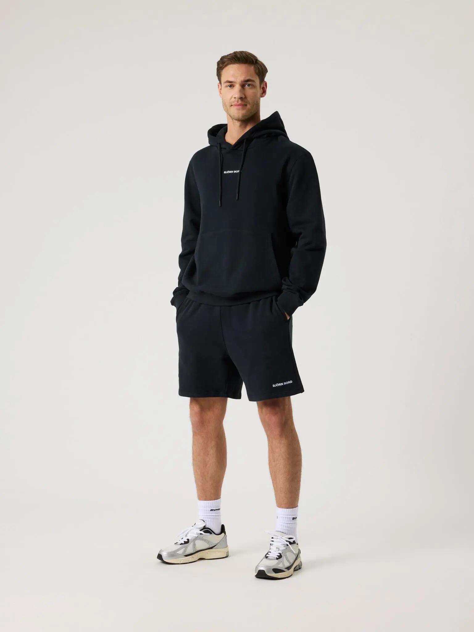 bjorn_borg BORG CLASSIC HOODIE felpa con cappuccio uomo – BLACK BEAUTY 3/5