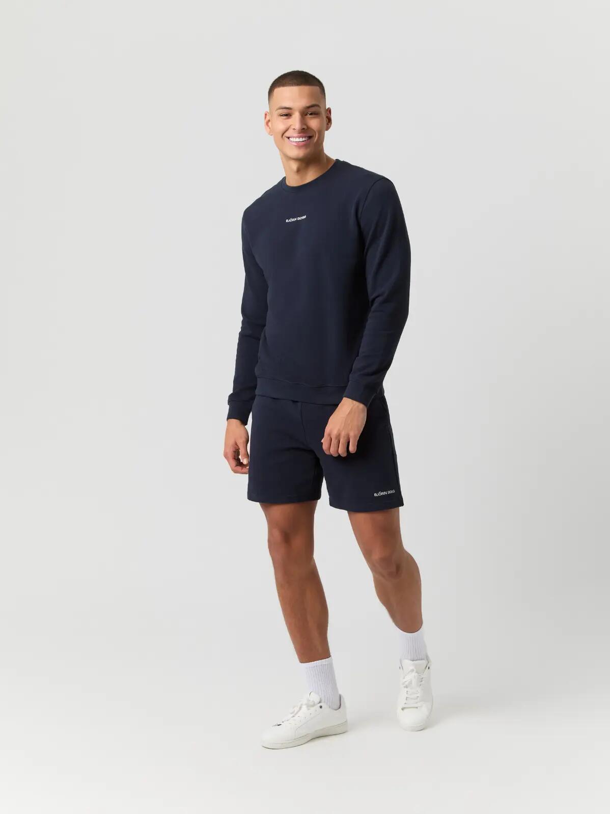bjorn_borg BORG CLASSIC SWEATSHIRT heren sweater – NIGHT SKY 3/5