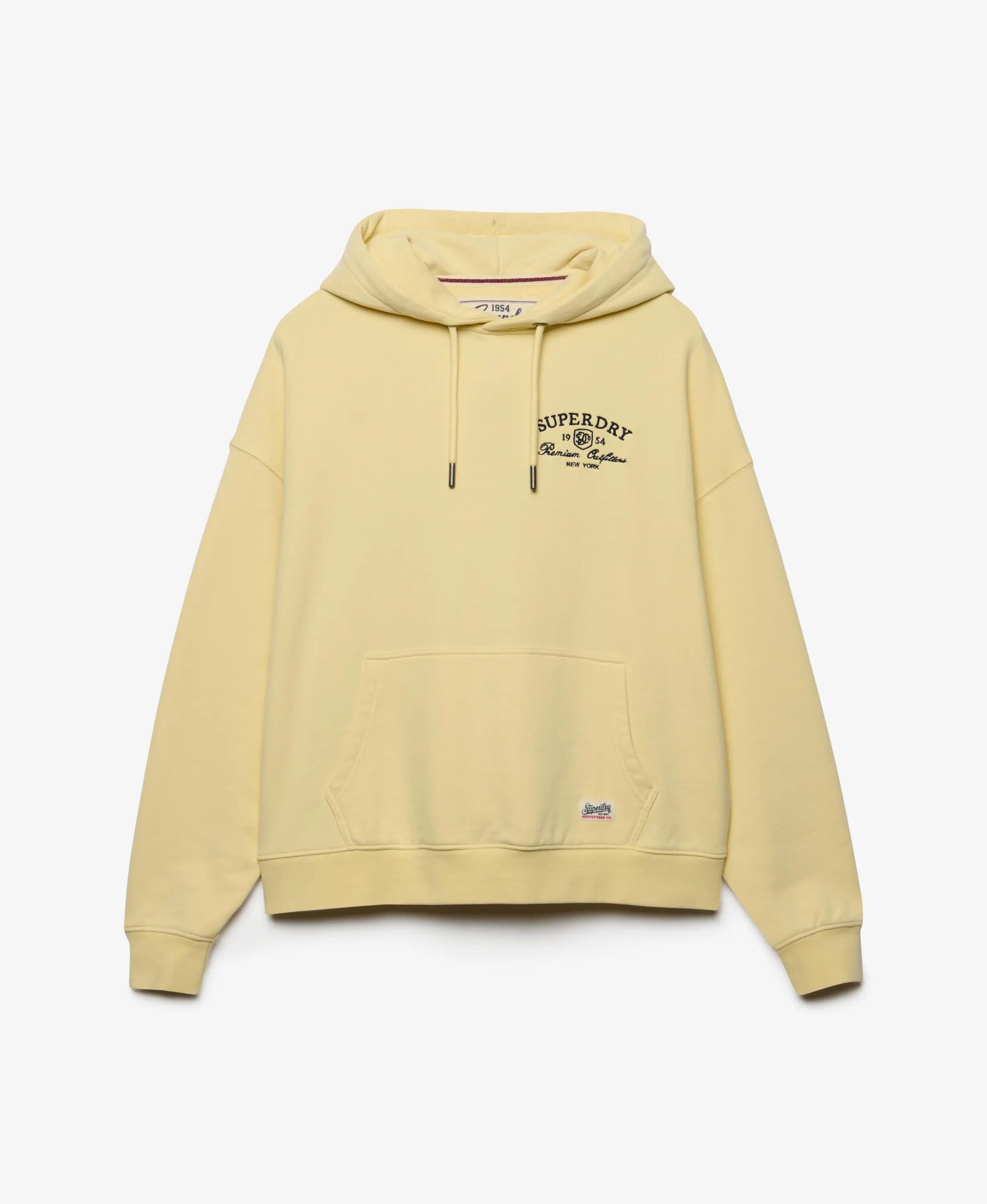 superdry Felpa oversize con cappuccio e ricamo in cotone biologico – Double 7/7