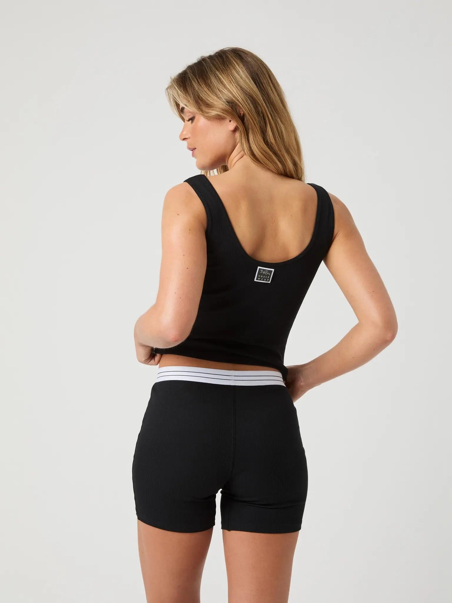bjorn_borg CORE ORIGINAL RIB TANK van biologisch katoen – BLACK BEAUTY 2/5