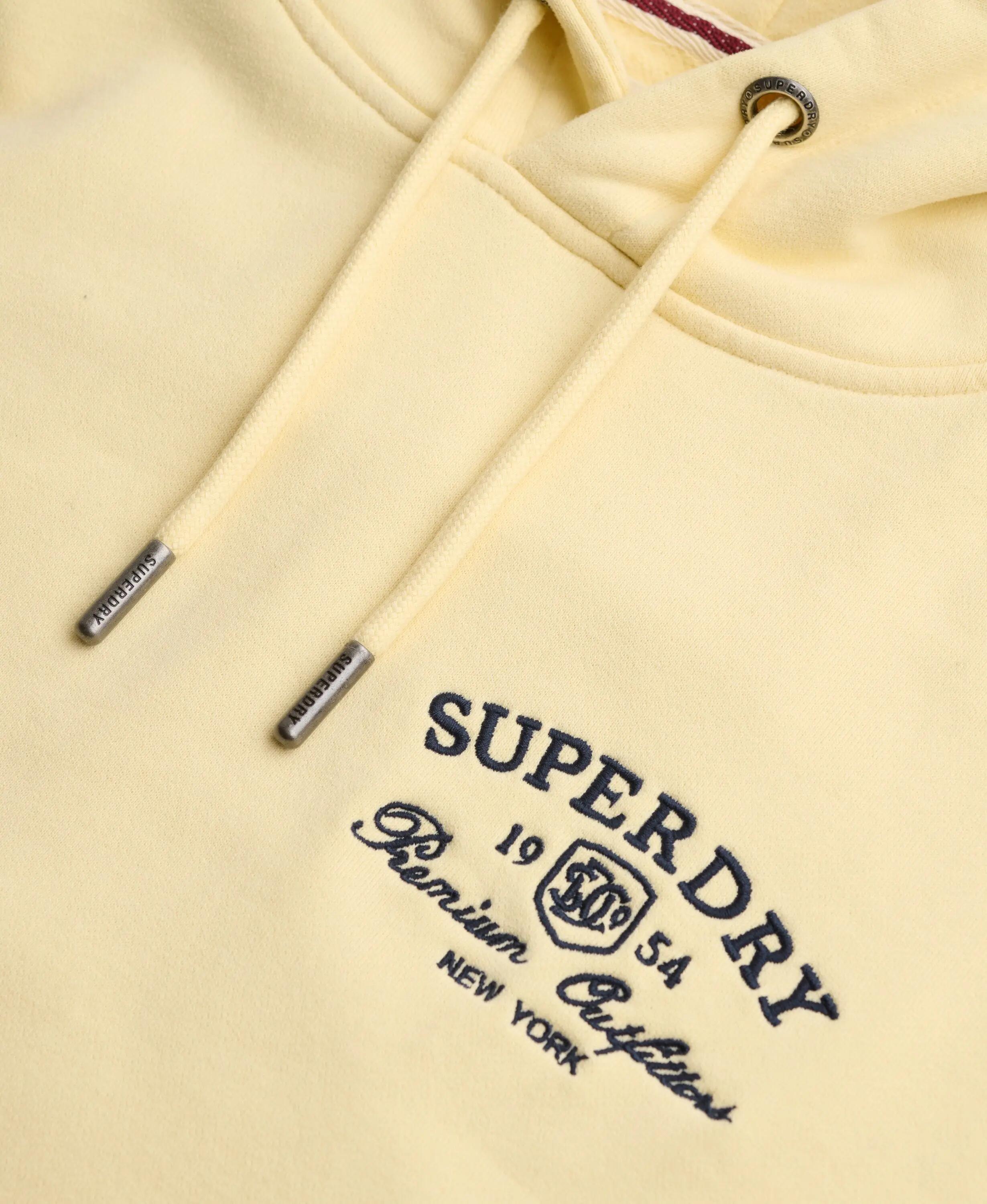 superdry Felpa oversize con cappuccio e ricamo in cotone biologico – Double 6/7