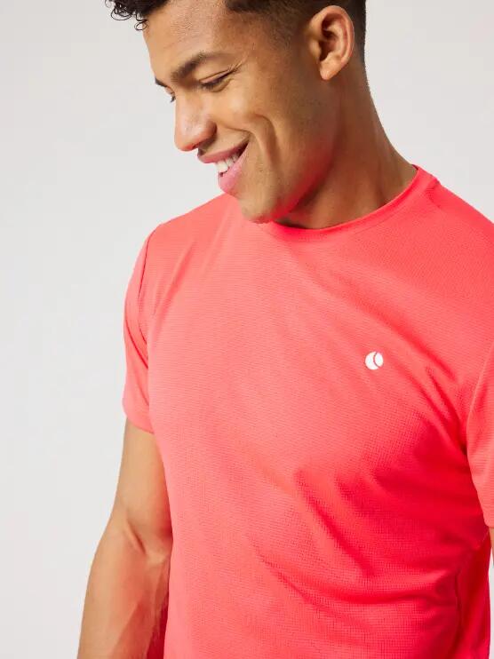bjorn_borg ACE LIGHT T-SHIRT pour hommes – DIVA PINK 5/5