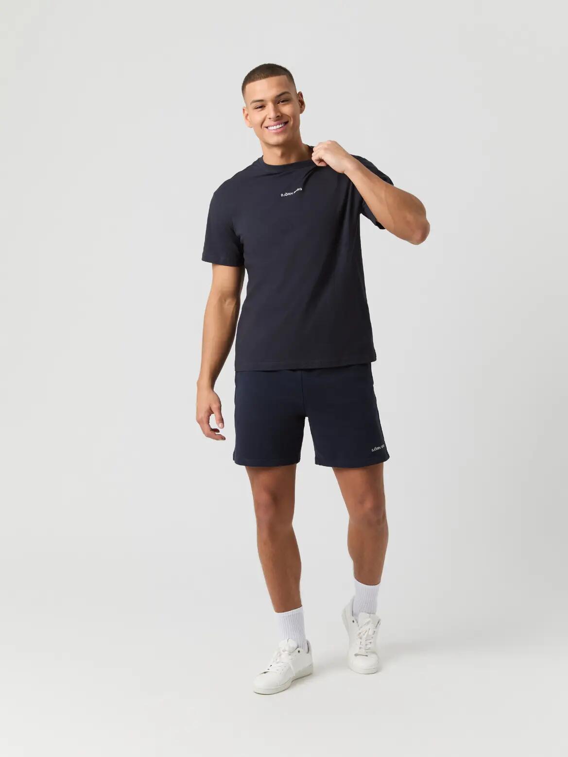 bjorn_borg T-shirt BORG CLASSIC da uomo – NIGHT SKY 3/4