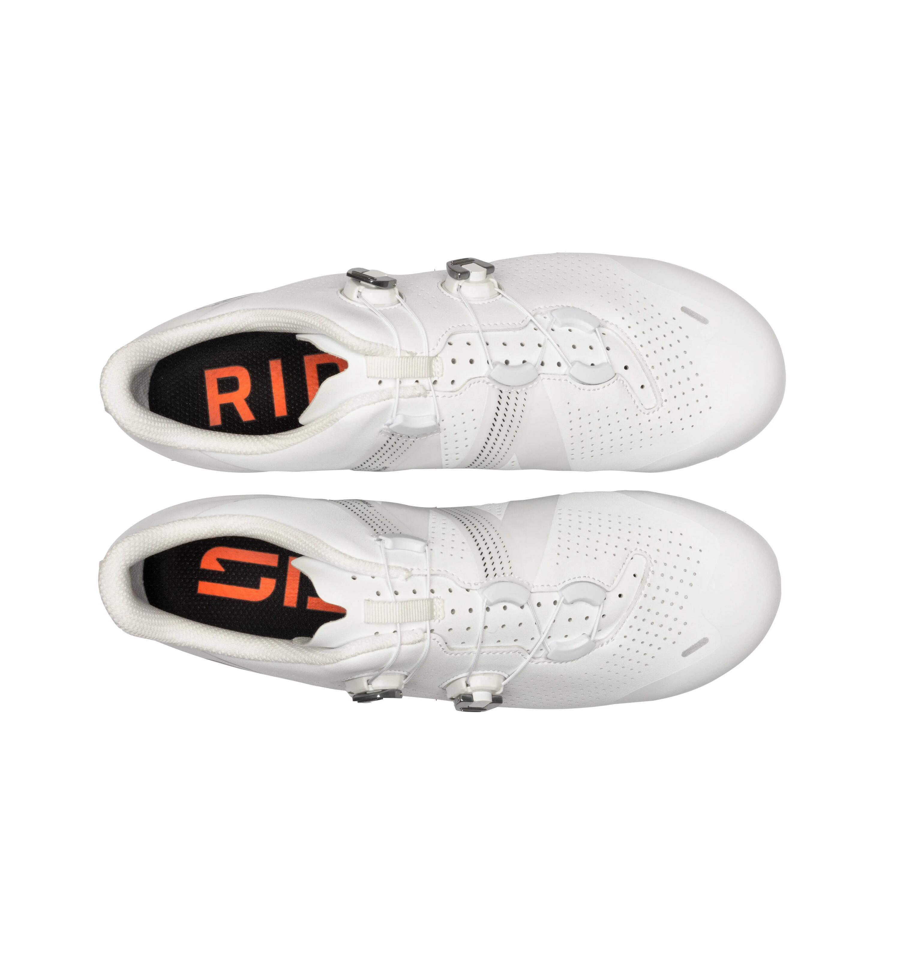 Rennradschuh Radsport Rennradschuh Carbonsohle Weiß Ergo 6S 5/5