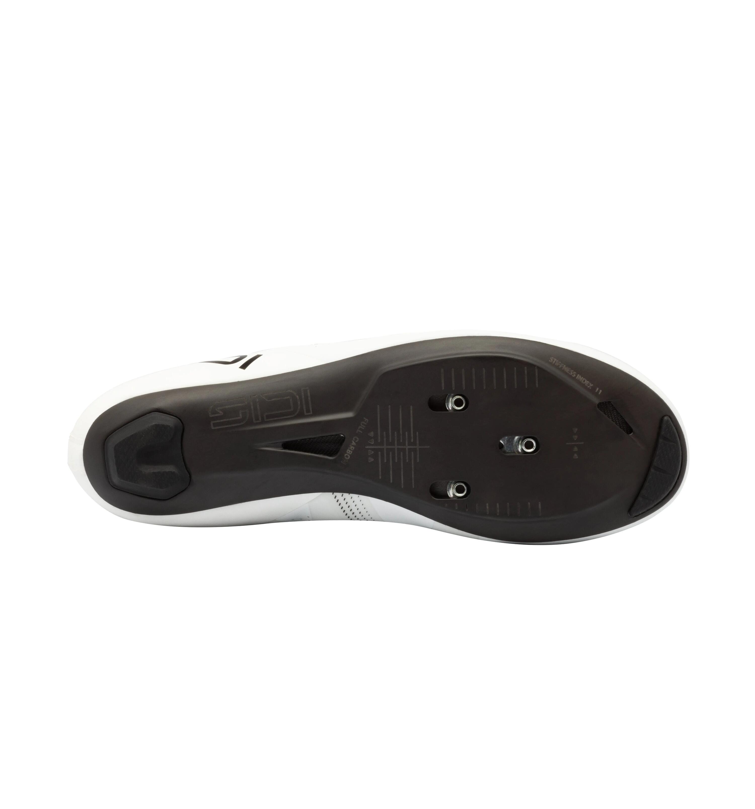Rennradschuh Radsport Rennradschuh Carbonsohle Weiß Ergo 6S 3/5