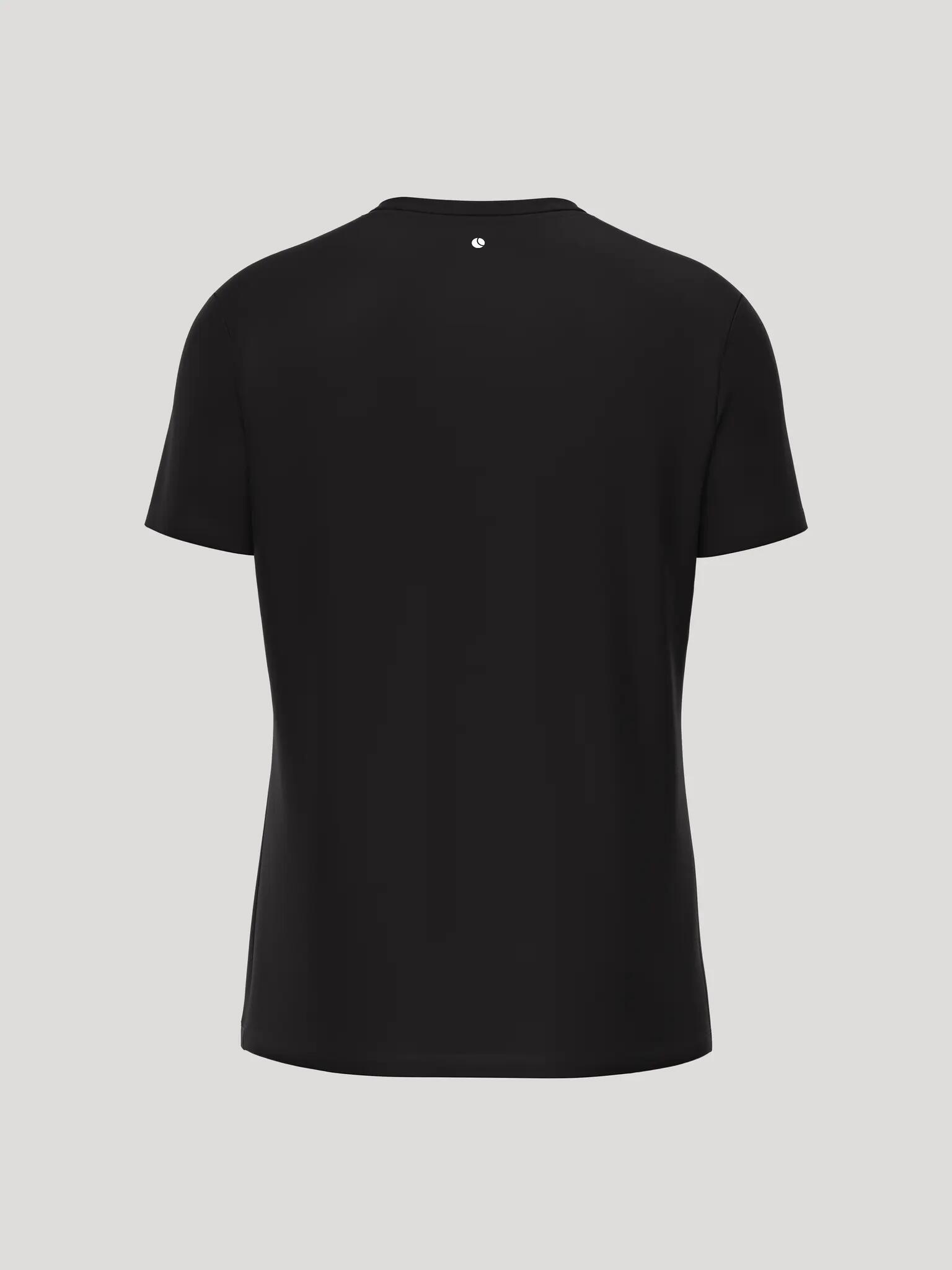 bjorn_borg Herren Training T‑Shirt ESSENTIAL aus recyceltem Polyester – BLACK 2/4
