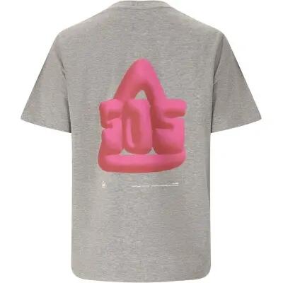 sos T-shirt Sera W SS in cotone biologico elasticizzato – 1038 Mid Grey Melange 2/4