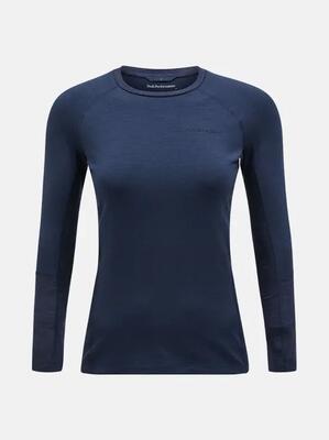 Thermoshirt - sportswear - vrouw - magic crew - blue shadow melange