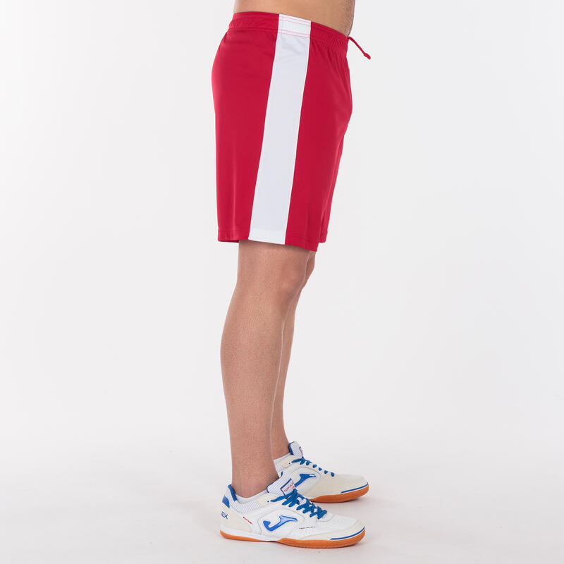 Short Homme Joma Maxi rouge blanc