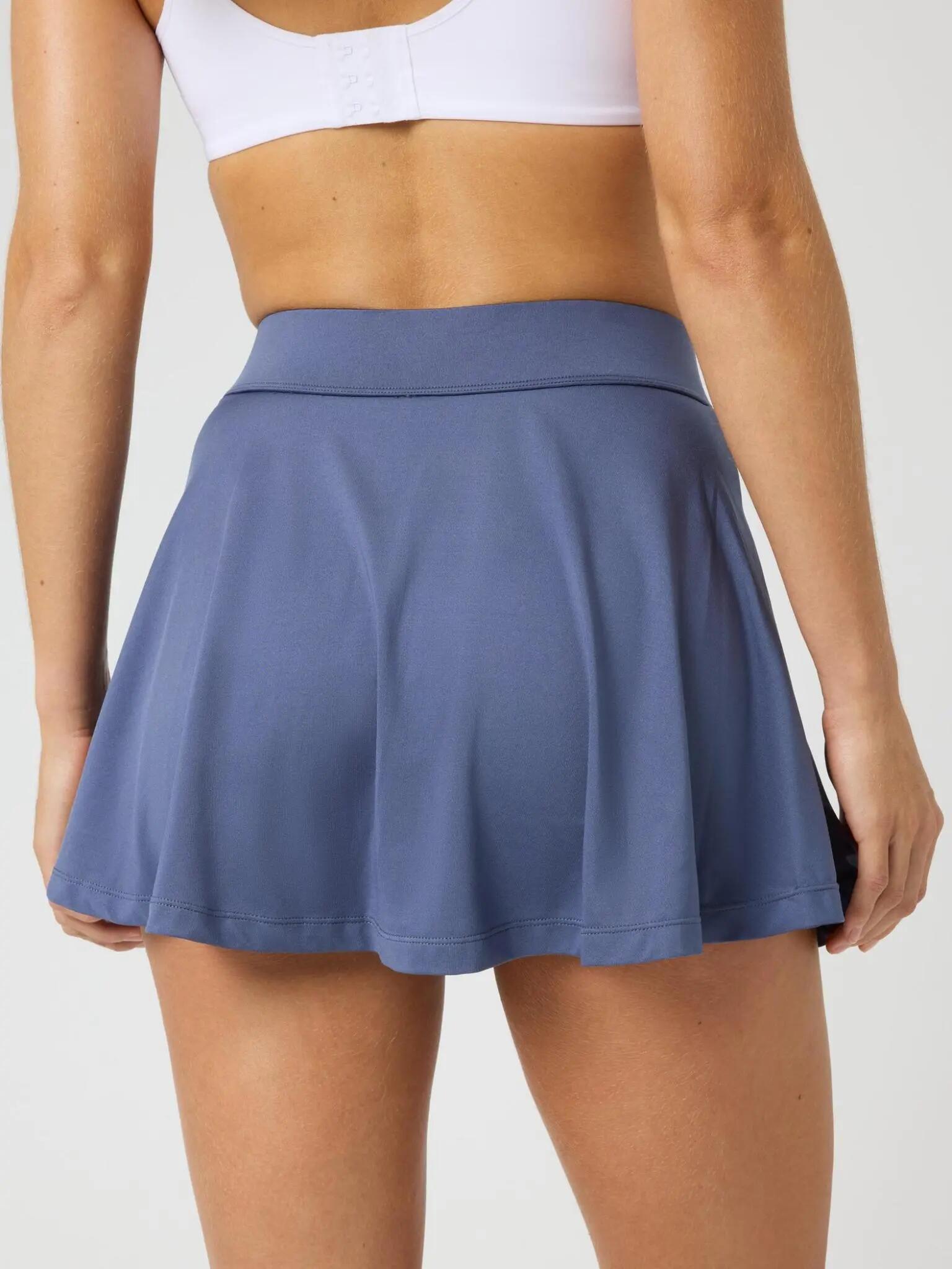 bjorn_borg ACE JERSEY SKIRT in poliestere riciclato – NIGHTSHADOW BLUE 2/4