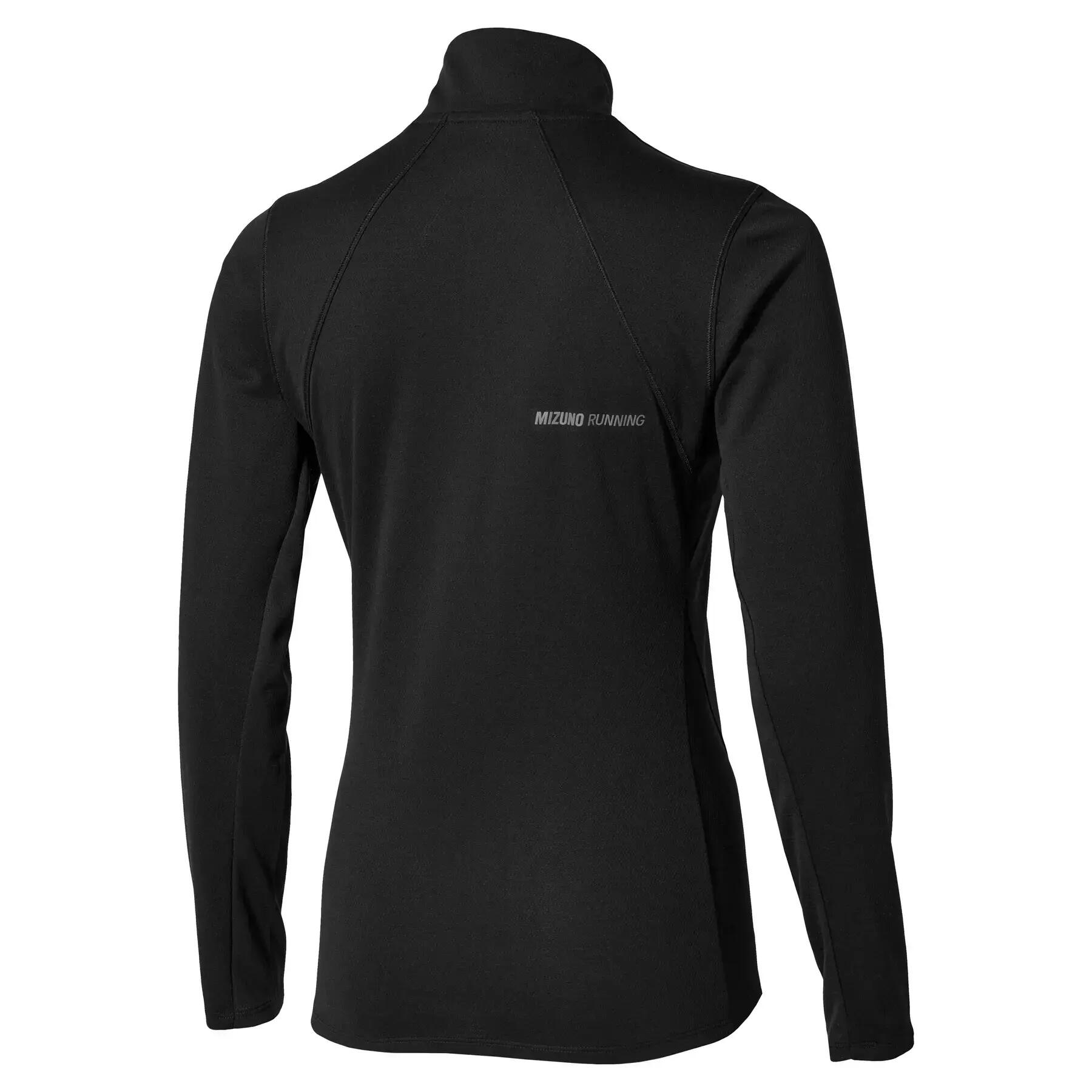 Maglia da donna a manica lunga e mezza zip Mizuno Tech Thermal Charge Breath The 2/2