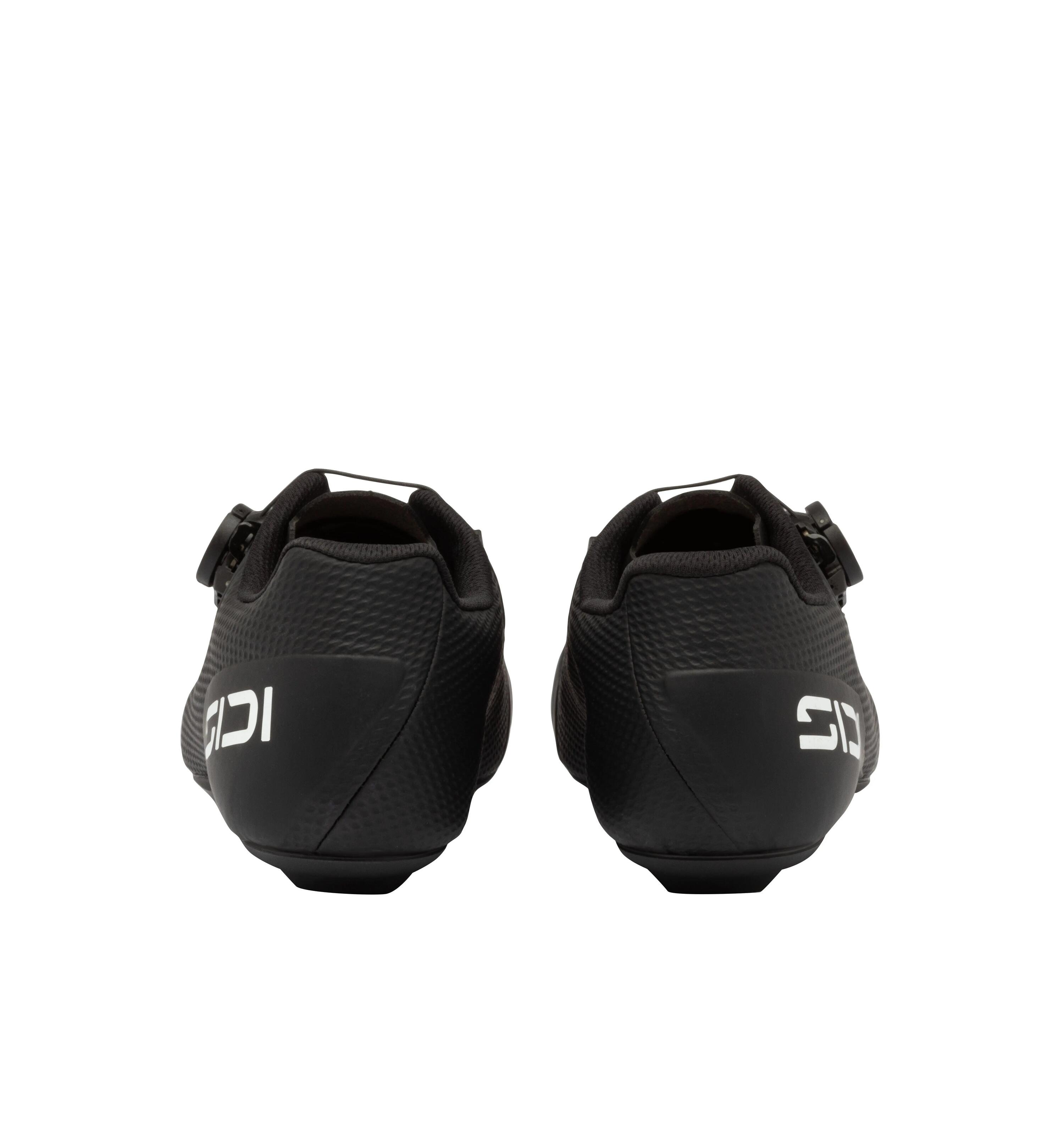Chaussures vélo route Fast 3 mesh respirant semelle carbone composite noir 3/5