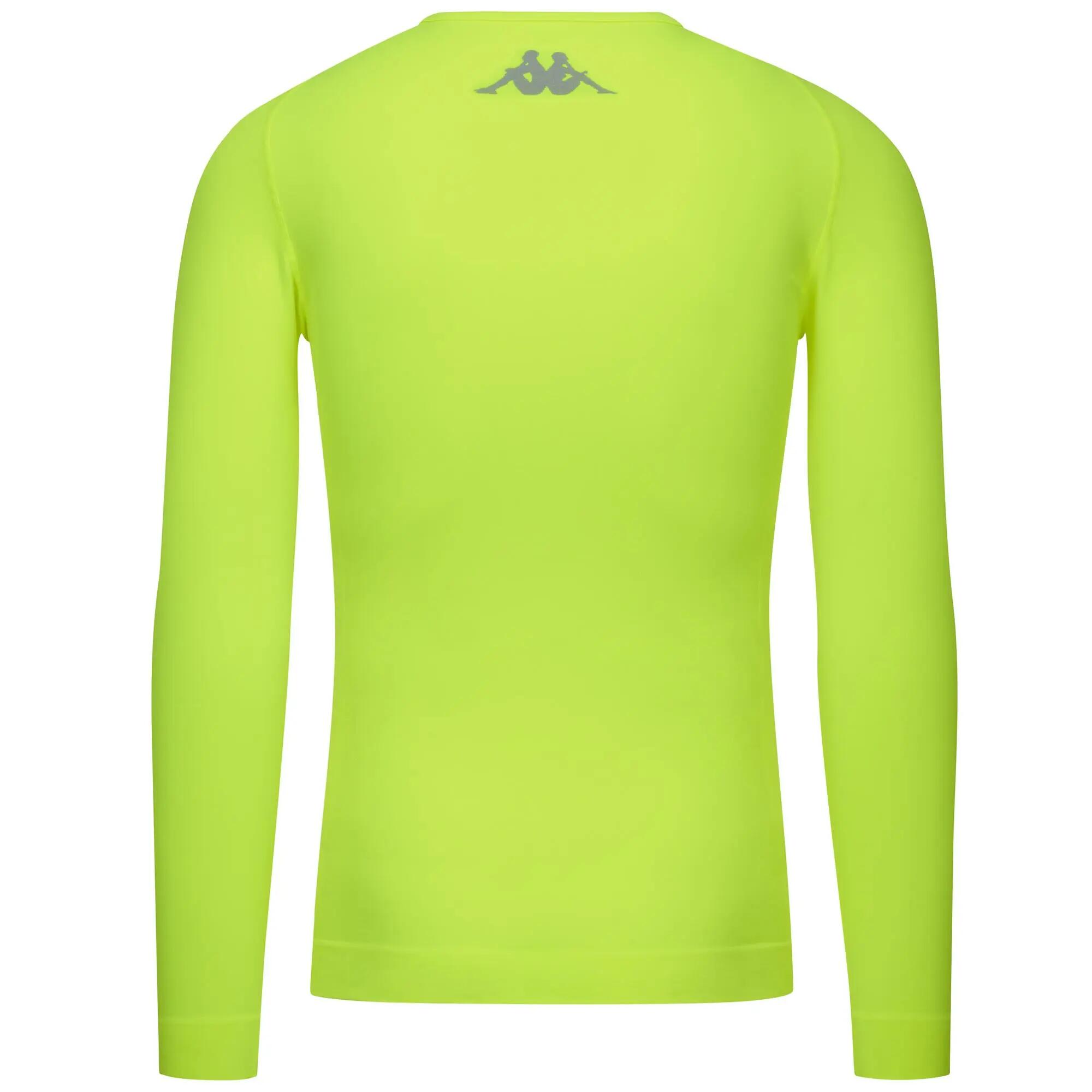Camiseta térmica - fútbol - sin costuras - Bongv9 amarillo 3/3