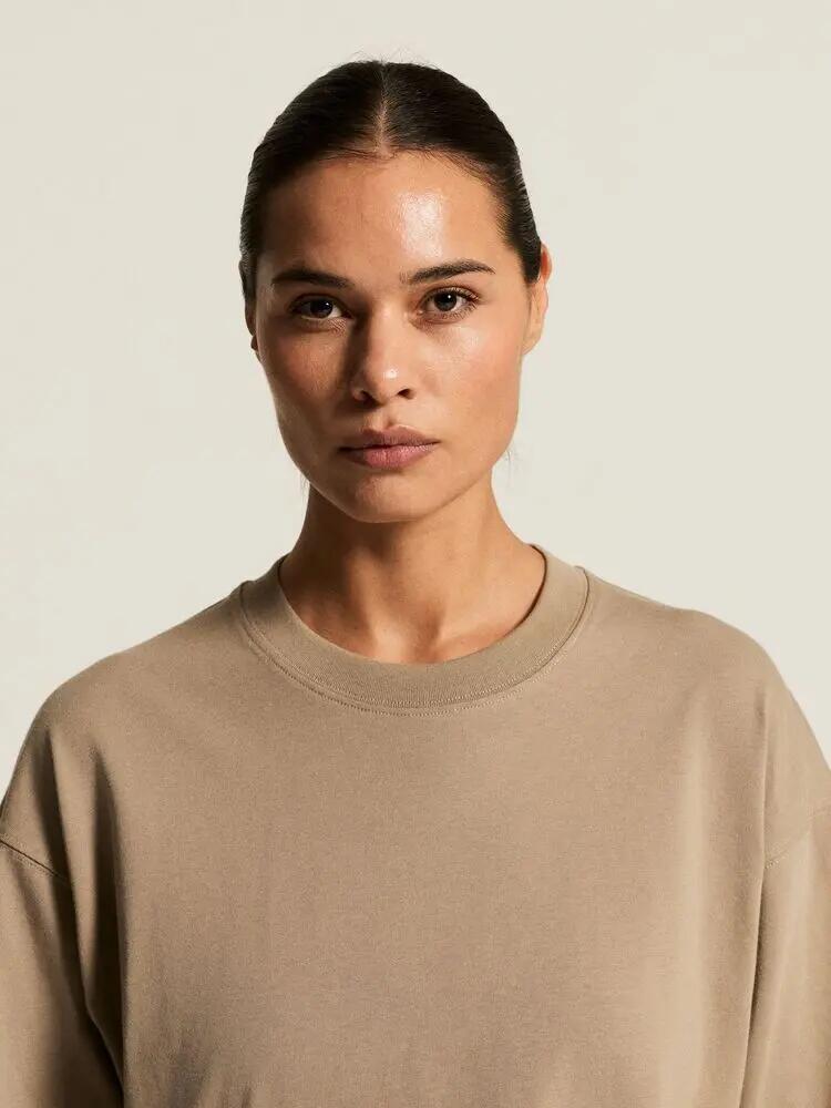 craft Tee manches longues Frequent Heavy en coton bio – Taupe 5/6