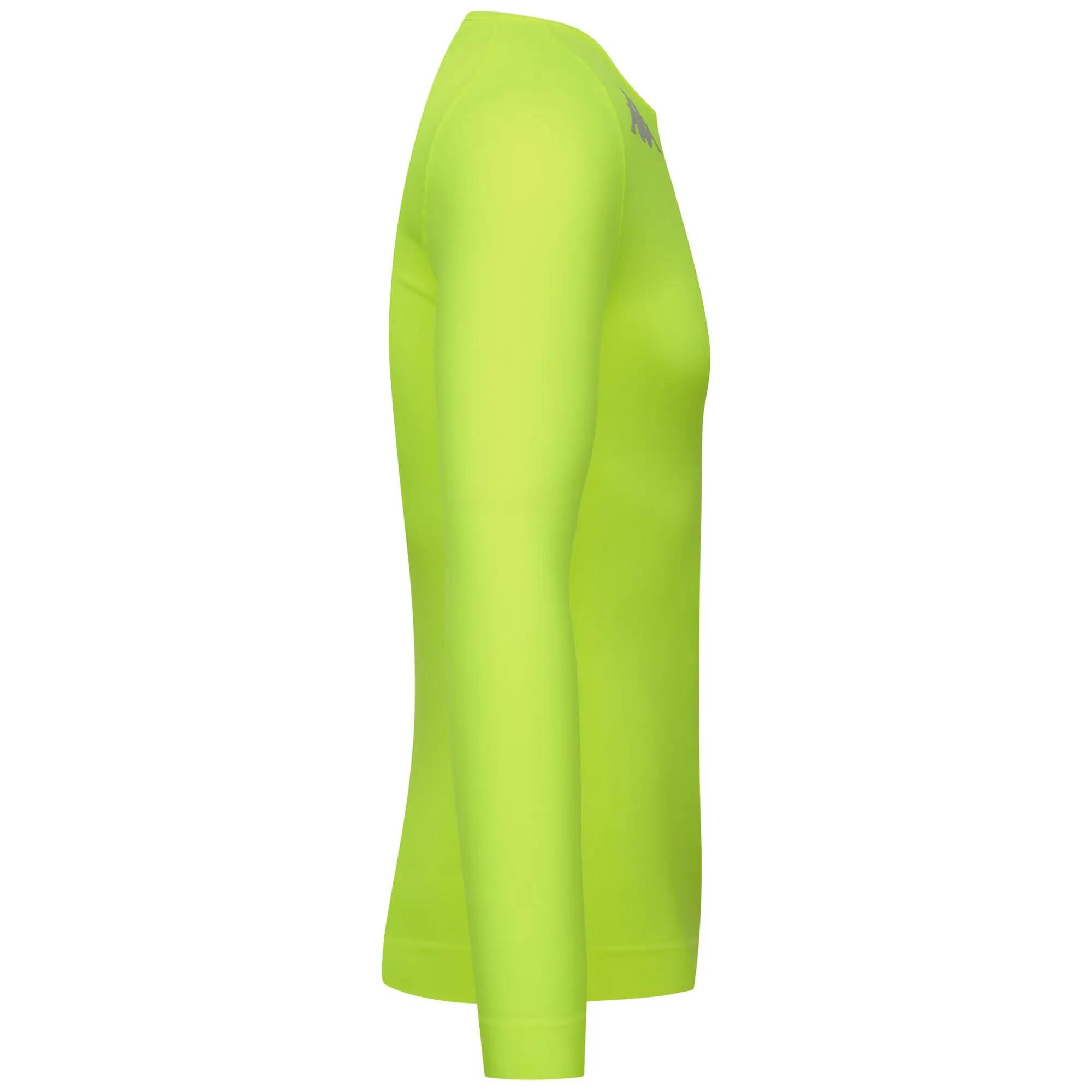 Camiseta térmica - fútbol - sin costuras - Bongv9 amarillo 2/3