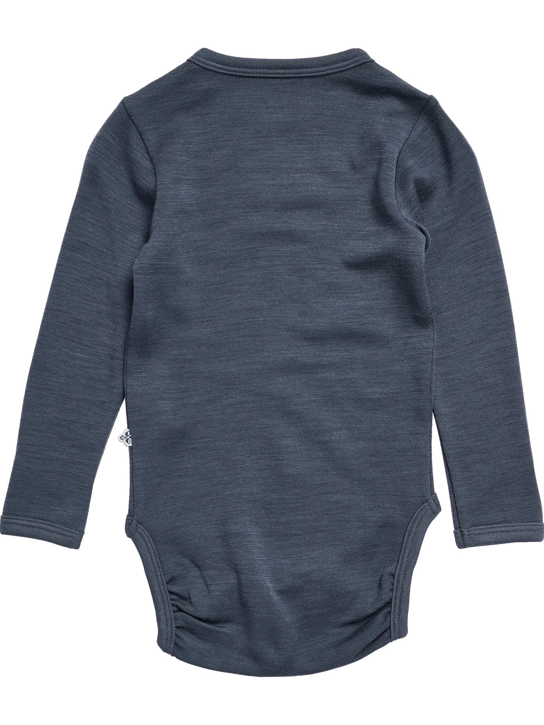 hummel Body manga larga en mezcla de lana para niños – OMBRE BLUE 2/4