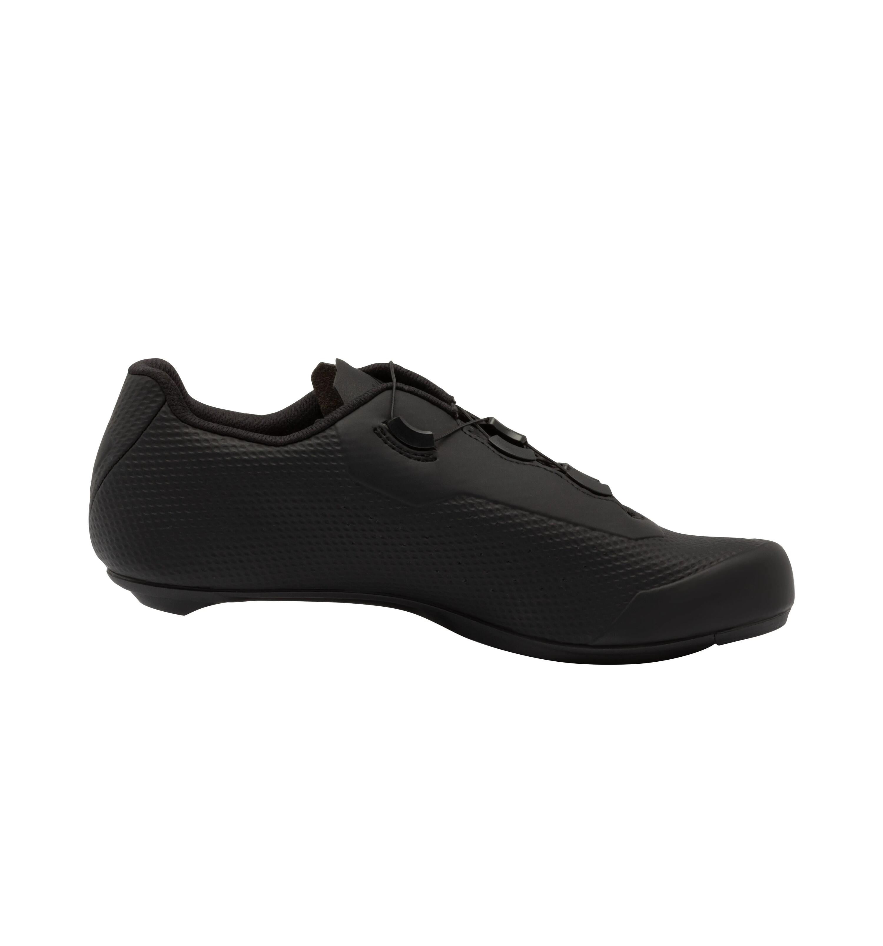 Chaussures vélo route Fast 3 mesh respirant semelle carbone composite noir 2/5