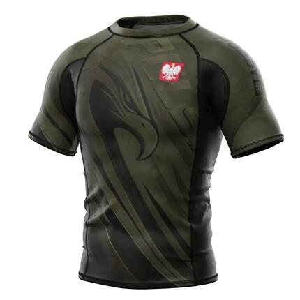 Koszulka Męska Rashguard MMA na Siłownię EXTREME HOBBY POLSKA ULTIMATE