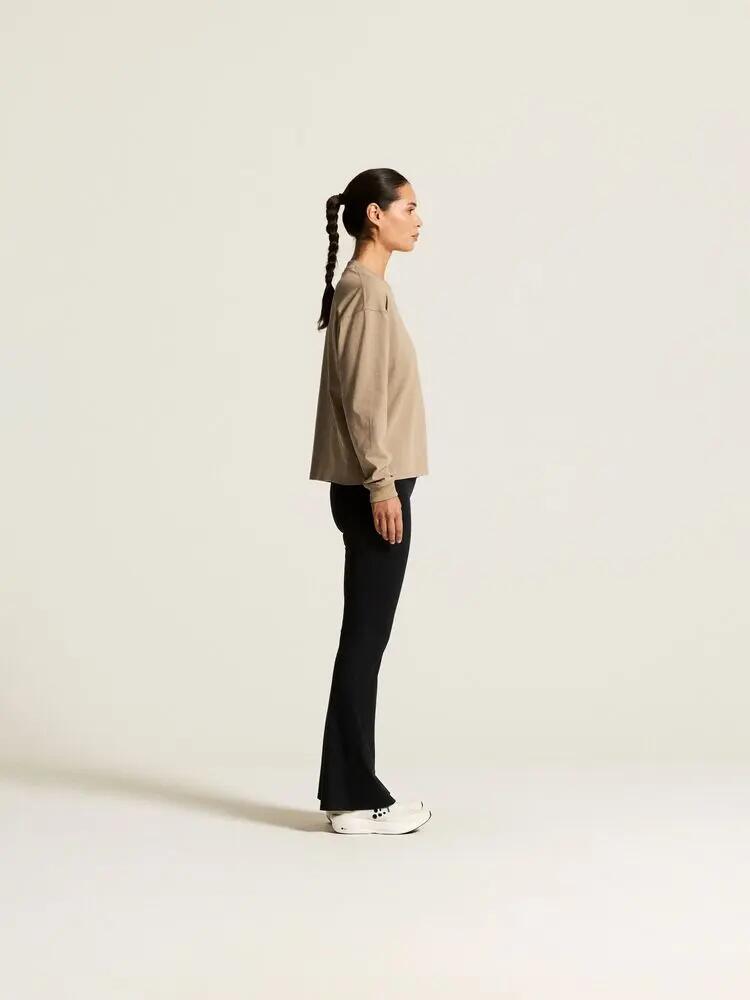 craft Tee manches longues Frequent Heavy en coton bio – Taupe 2/6