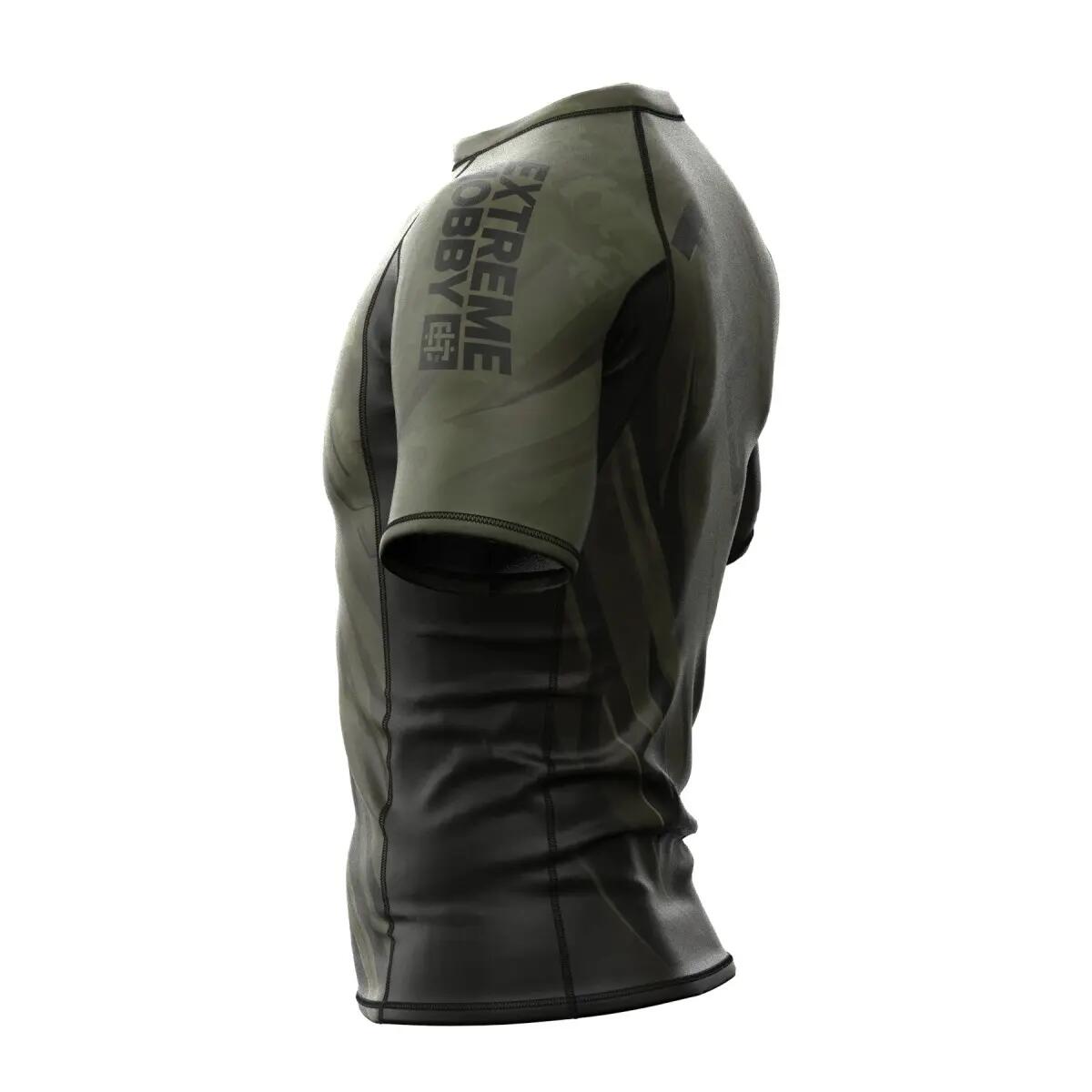 Rashguard à manches courtes pour homme MMA EXTREME HOBBY POLSKA ULTIMATE 4/6