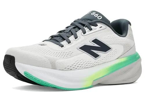 herren - laufen - schuhe - stabilität - 860v15 - weiß grau 2/4