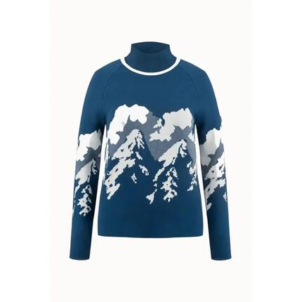 Pull - sportswear - femme - Ambre - bleu