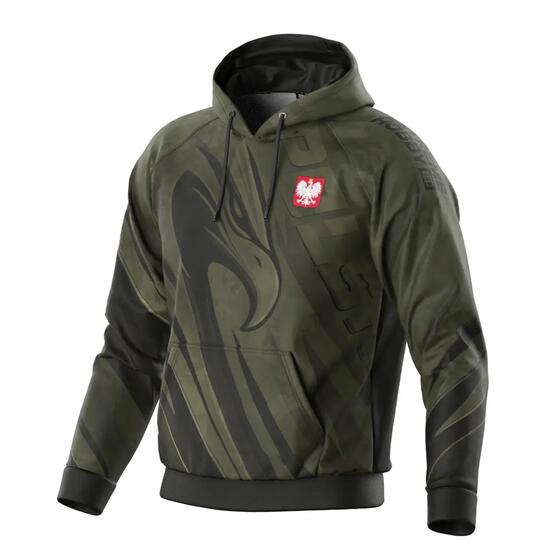 Sportieve hoodie met rits voor heren EXTREME HOBBY POLSKA ULTIMATE