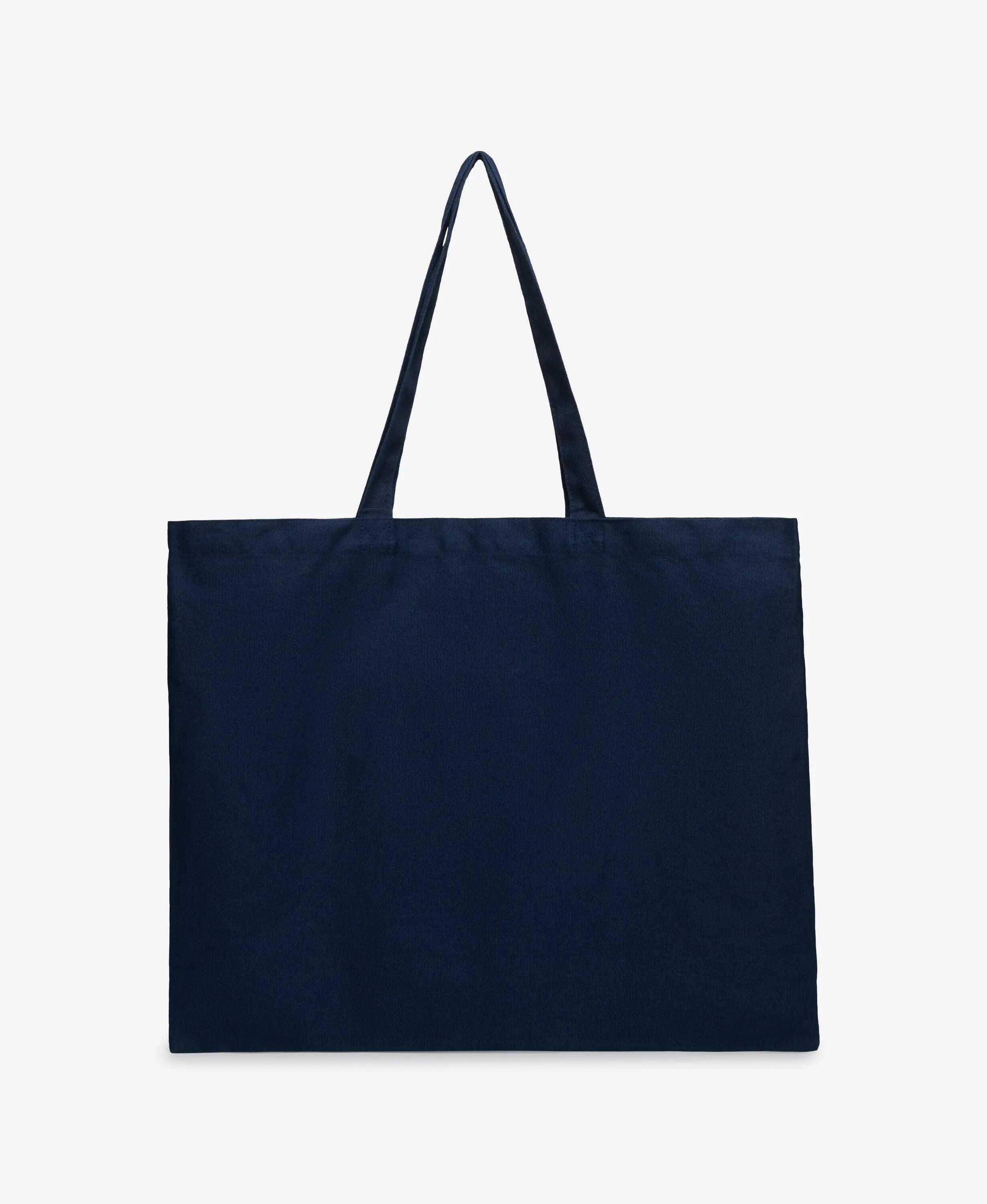 superdry Tote in cotone 100% – Richest Navy/Off White 3/5