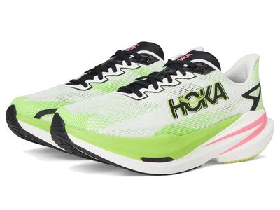 Shoes - running - women - mach x 3 - reactiviteit, stabiliteit - wit/neon lime