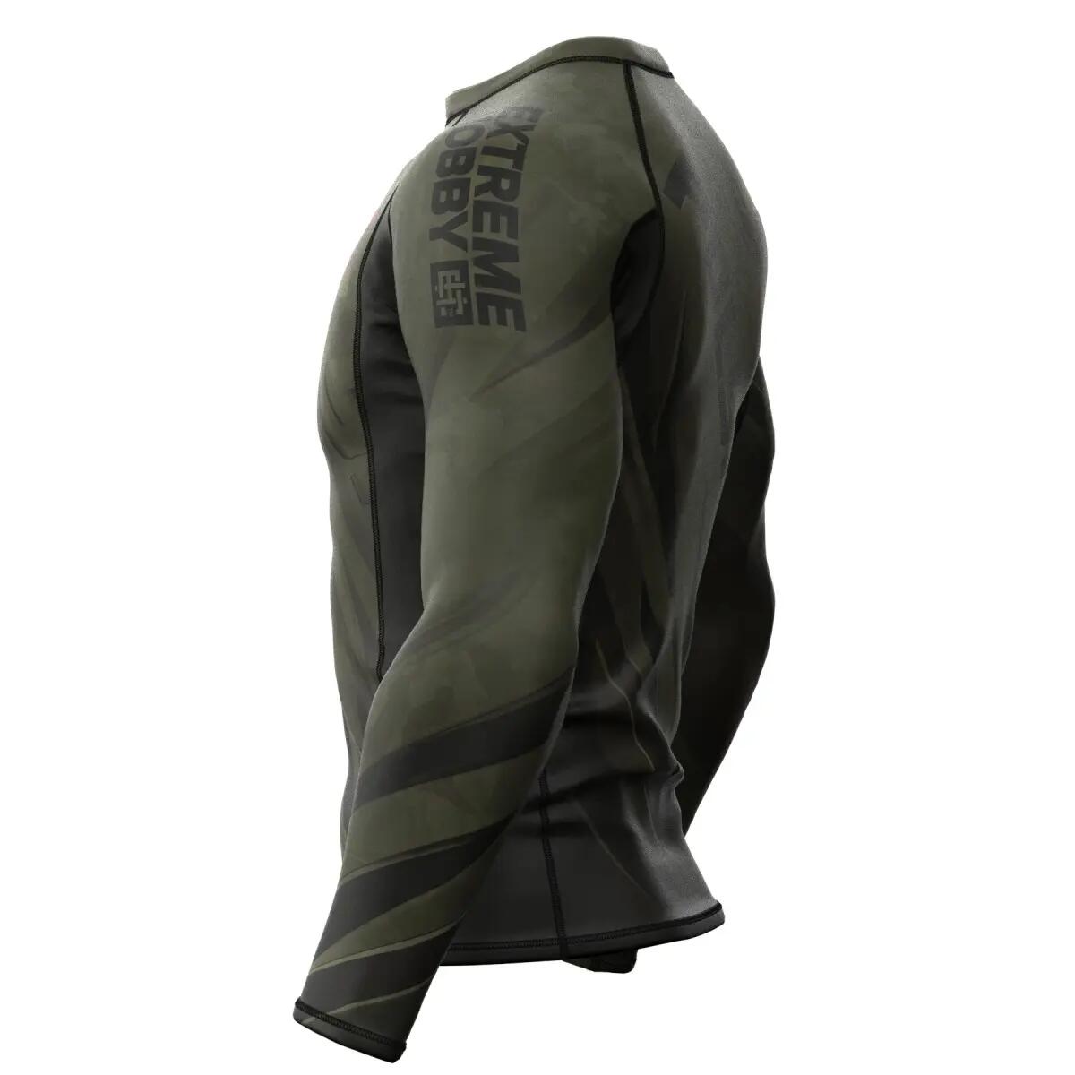 Rashguard met lange mouwen voor heren MMA EXTREME HOBBY POLSKA ULTIMATE 4/6