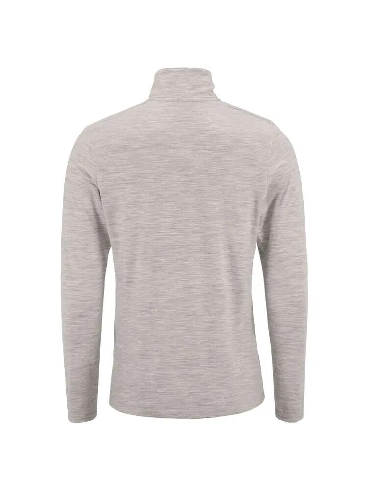 craft Maglia ML Wool 95 HZ in lana merino, termica – Grey/Melange 2/7