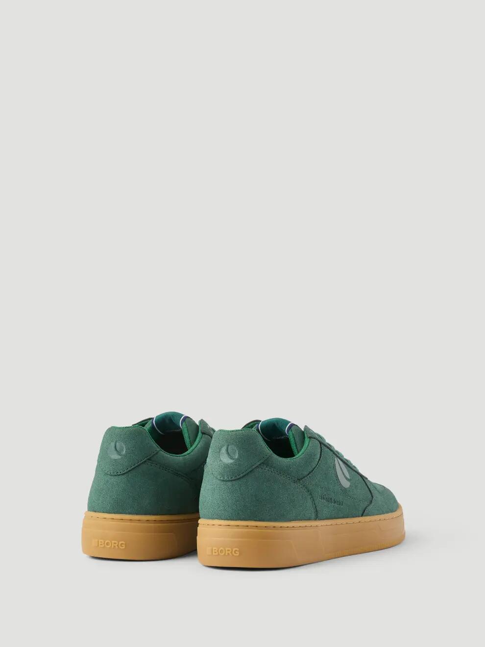 bjorn_borg CHALLENGER LOW MS tennisschoen – GREEN - GUM 3/4