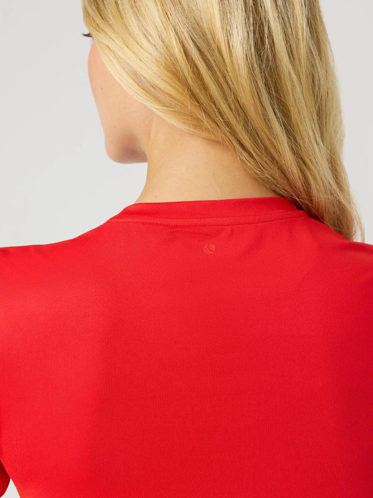 T-shirt BORG in poliestere riciclato – FLAME SCARLET 4/5