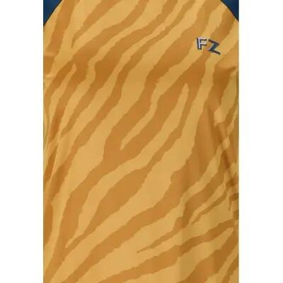 T-shirt donna FZ PR2505 W S/S Tee in poliestere riciclato – 5316 Mustard Gold 3/4