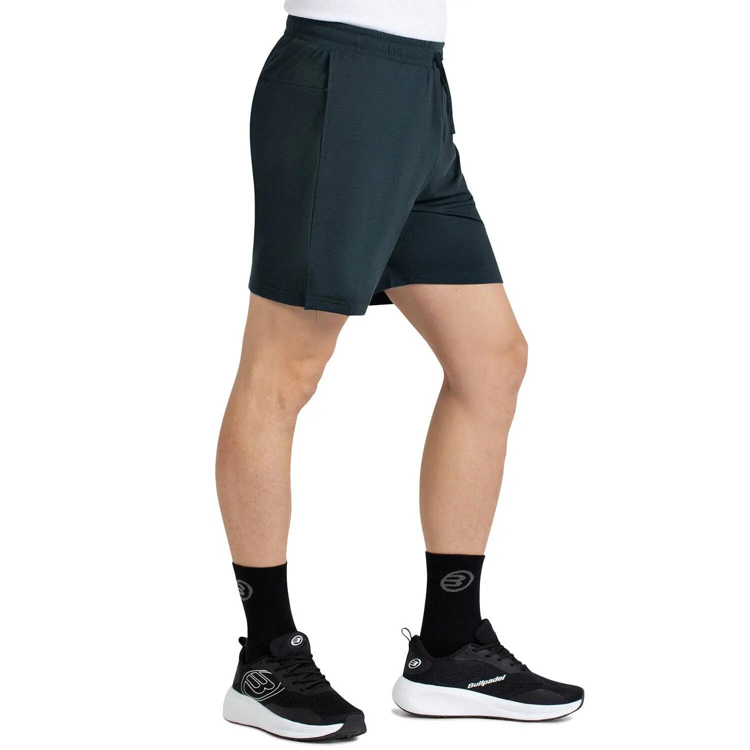 PANTALON BULLPADEL ANDE 053 VERDE OSCURO S 3/4