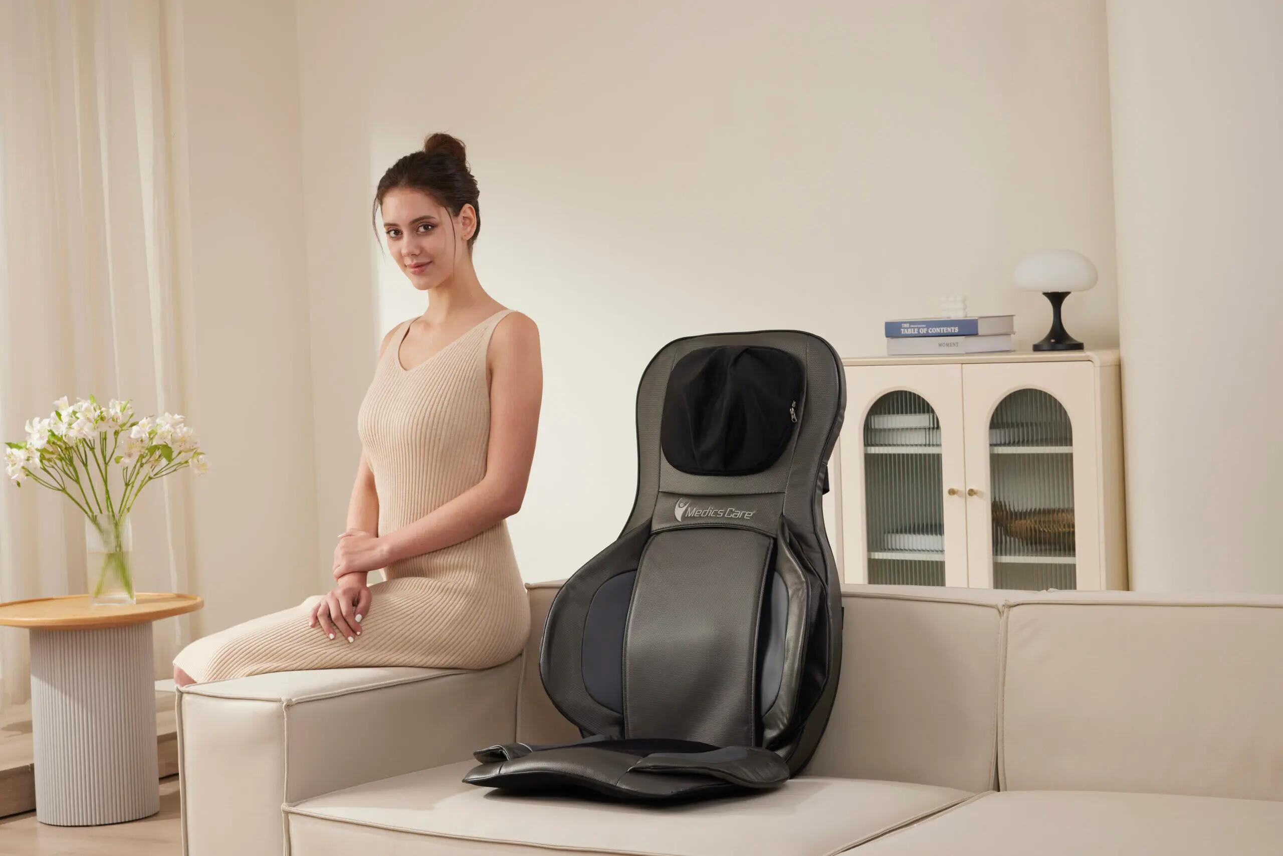 Assento de Massagem Shiatsu Profundo MC-2309A 8/15