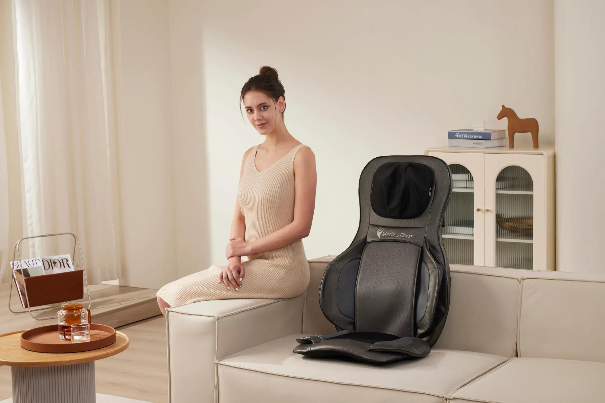 Assento de Massagem Shiatsu Profundo MC-2309A 6/15