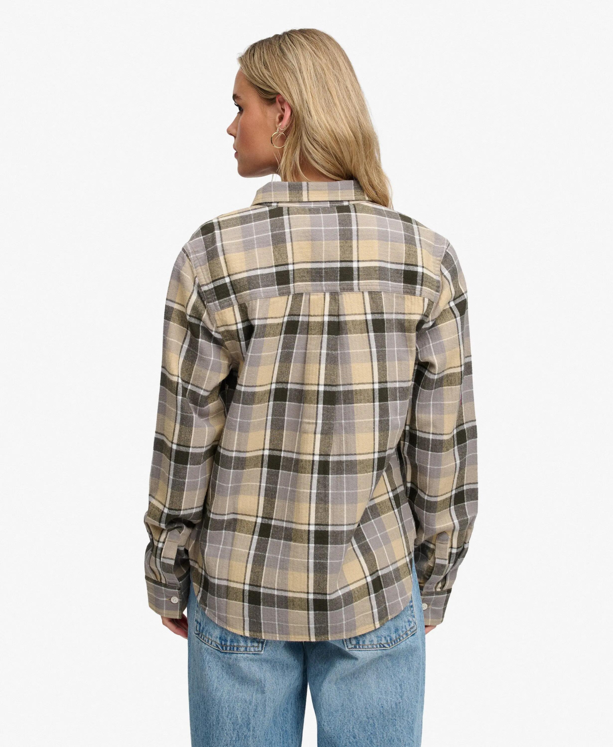 superdry Camisa Lumberjack em Flanela às Grelhas – 100% Algodão Biológico – 5/5