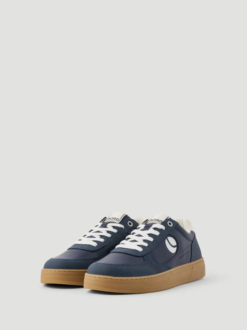 bjorn_borg CHALLENGER LOW PU tennisschoen heren – NAVY 2/4