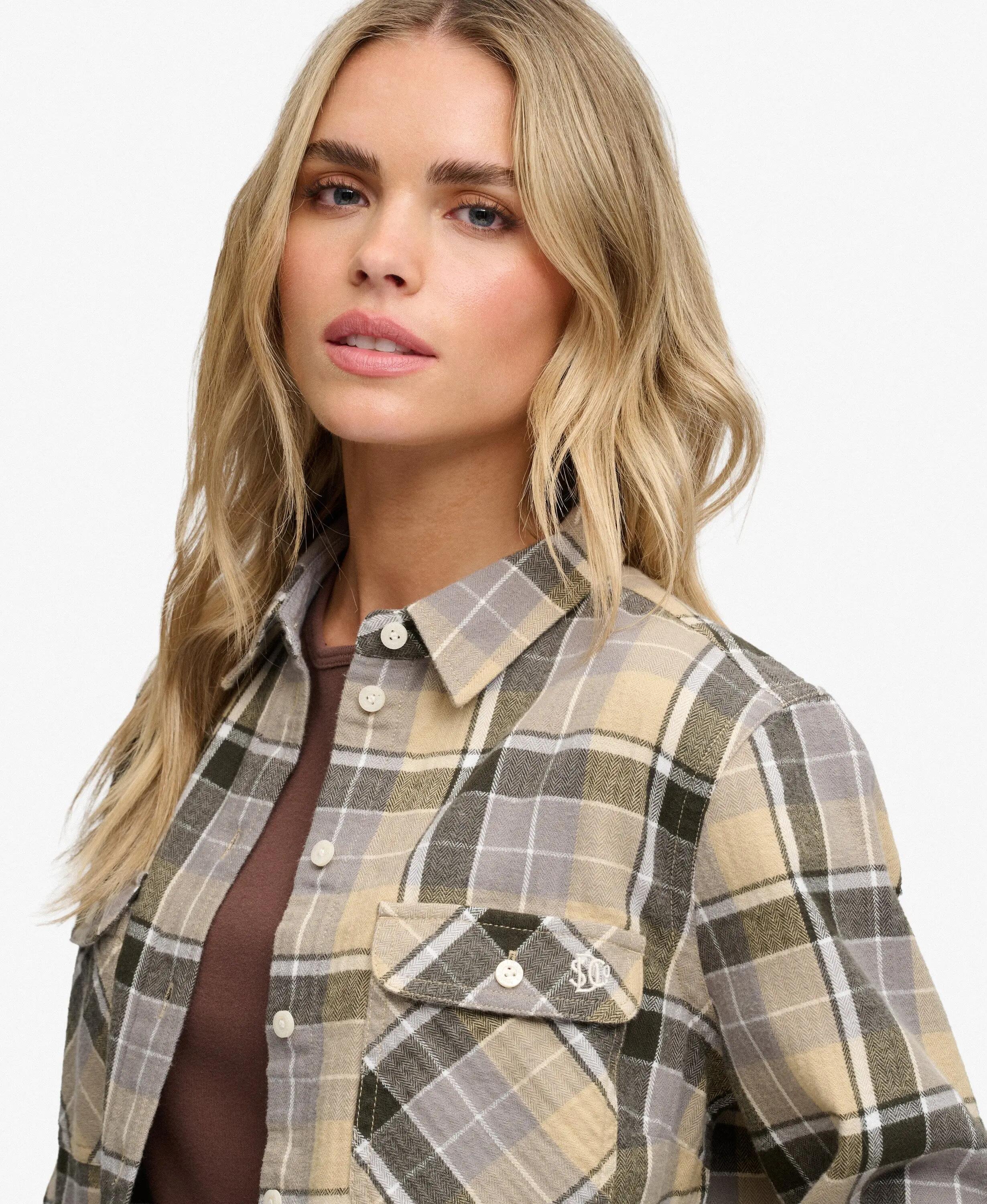 superdry Camisa Lumberjack em Flanela às Grelhas – 100% Algodão Biológico – 4/5