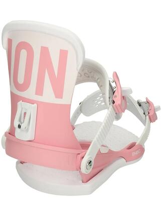 Fixations snowboard - All mountain - Milan - Robustes, fiables - Rose
