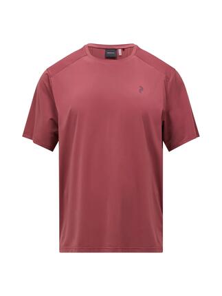 T-shirt - sport - homme - Repel - manches courtes, col rond - Wild rouge