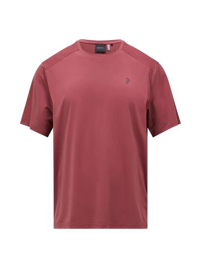 T-shirt - sport - homme - Repel - manches courtes, col rond - Wild rouge