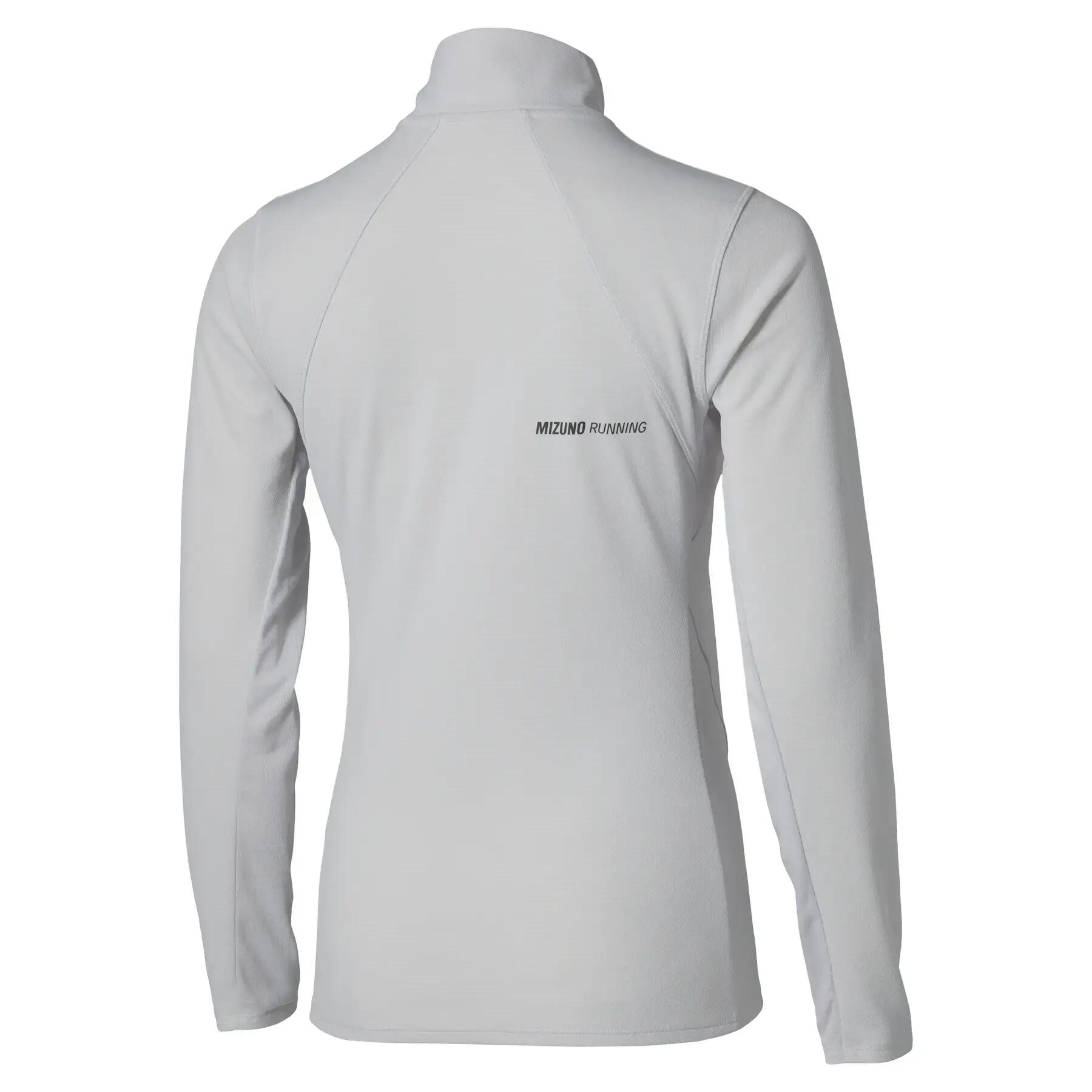 Camiseta de manga larga y media cremallera para mujer Mizuno Tech Thermal Charge 2/6