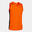 Débardeur sans manches basket-ball Garçon Joma Cancha iii orange noir