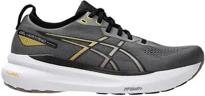 Shoes - running - adult - gel-kayano 31 - demping, stabiliteit - black/gold