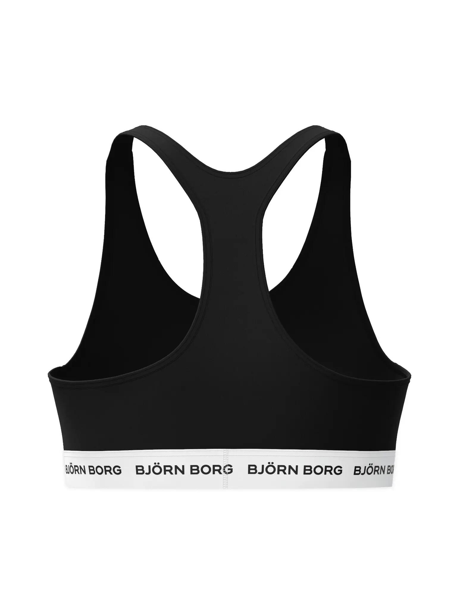 bjorn_borg COTTON STRETCH LOGO SOFT TOP 2p Top júnior em algodão stretch – 3/4